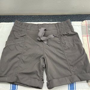 Lululemon olive-grayish shorts -size 4